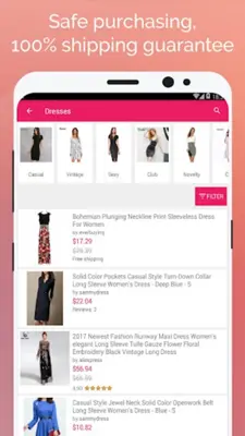 Cheap women's clothes online android App screenshot 4