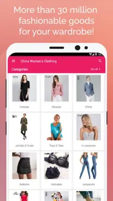 Cheap women's clothes online android App screenshot 5